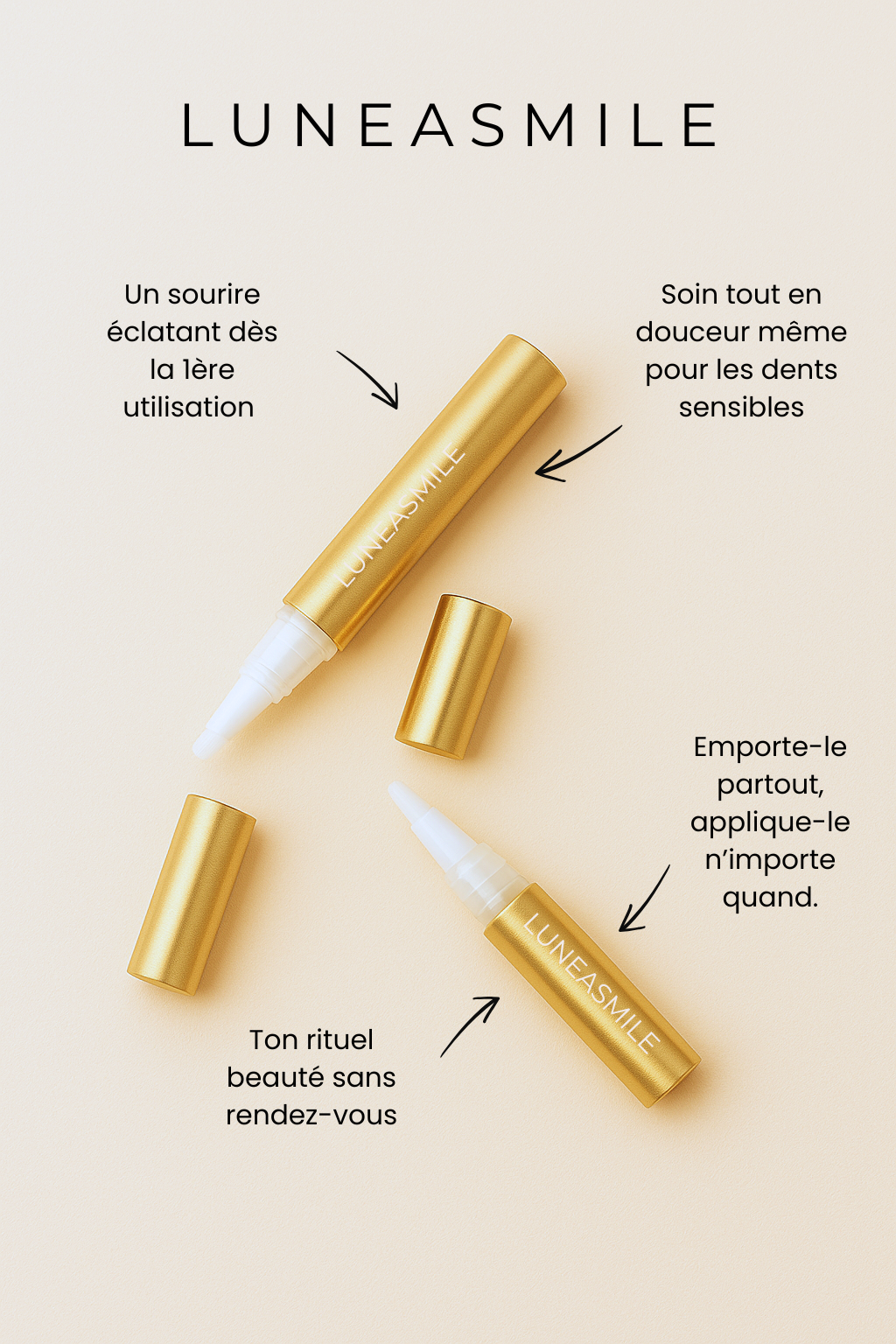 Stylo Blancheur Instantanée - LUNEASMILE